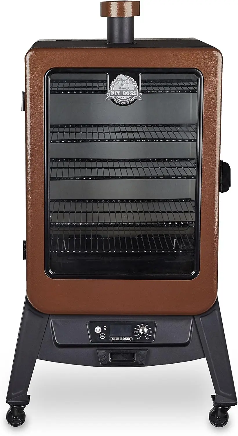 Pit Boss Grills 77550 5.5 Pellet Smoker, 850 sq inch, Copper