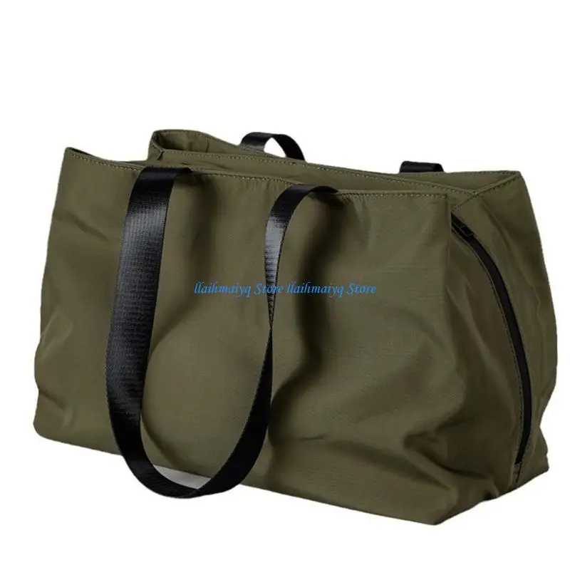 573B Fashionable Shoulder Bags Nylon Shopper Handbag For Women Offering Practicality And For Daily Commutes Or Travel
