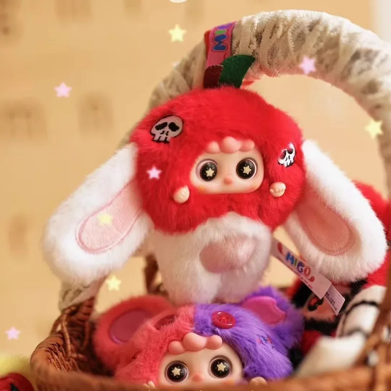 بقعة الطفل ثلاثة سنوات جديد Migo Little Troublemaker سلسلة الاتجاه صندوق أعمى دمية 12 أنماط حقيبة قلادة سطح المكتب الحلي الأطفال #3