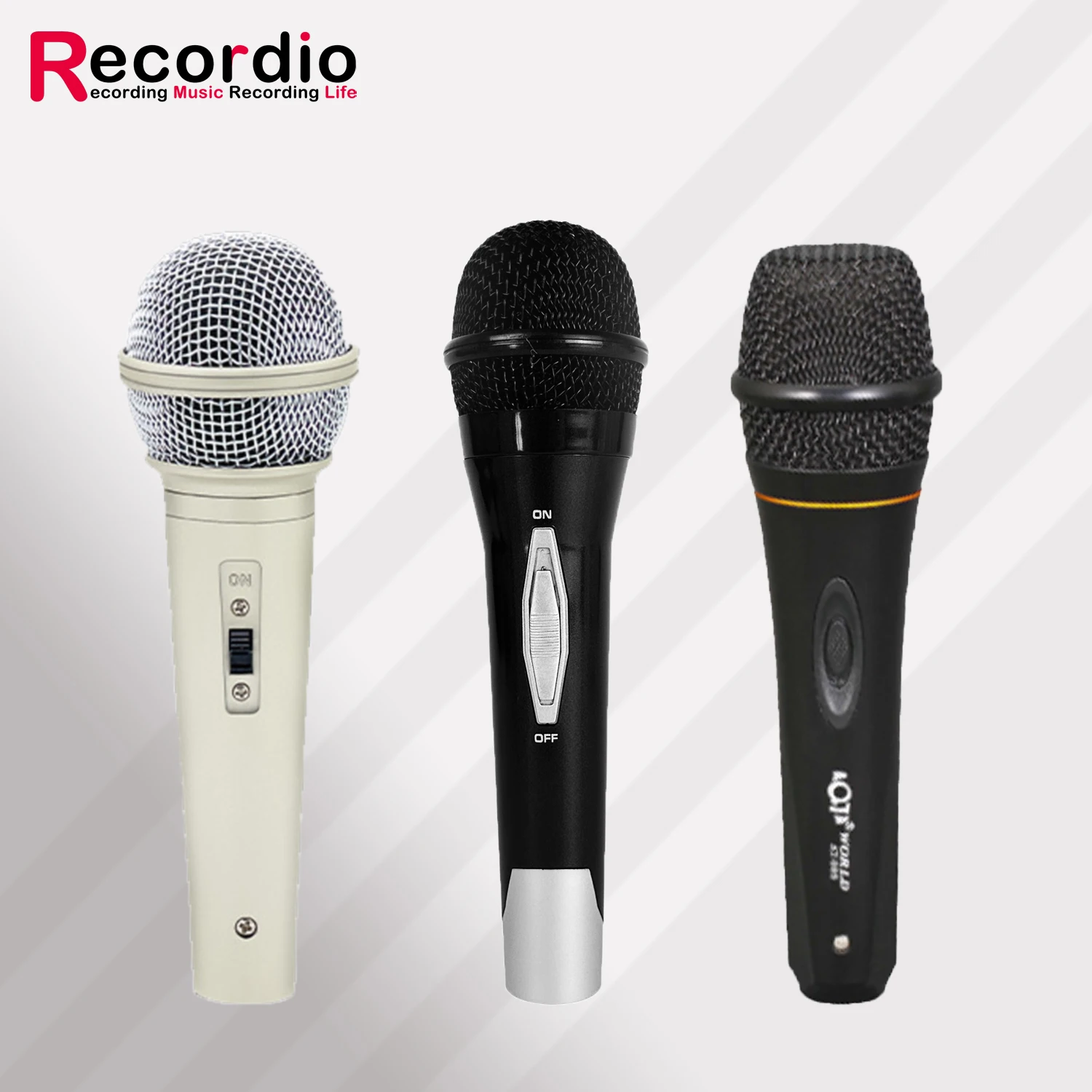 

GAM-AT100 Classic Professional Wired Microphone Dynamic Microphone Stable Sound Quality Home KTV Conference Singing