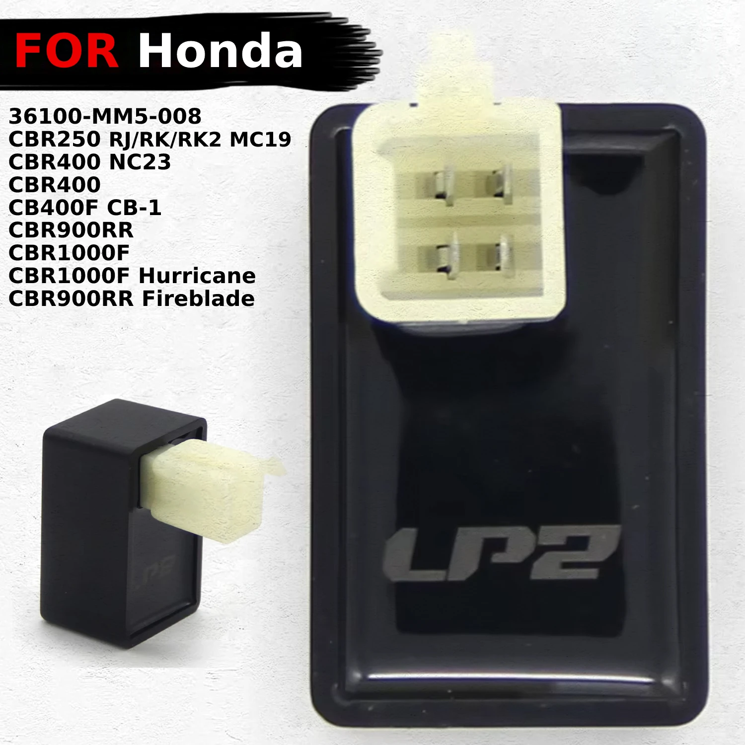 

Fuel Pump Relay Controller For Honda CBR250 CBR400 CB400F CBR900RR CBR1000F CBR900RR Fireblade CB-1 36100-MM5-008