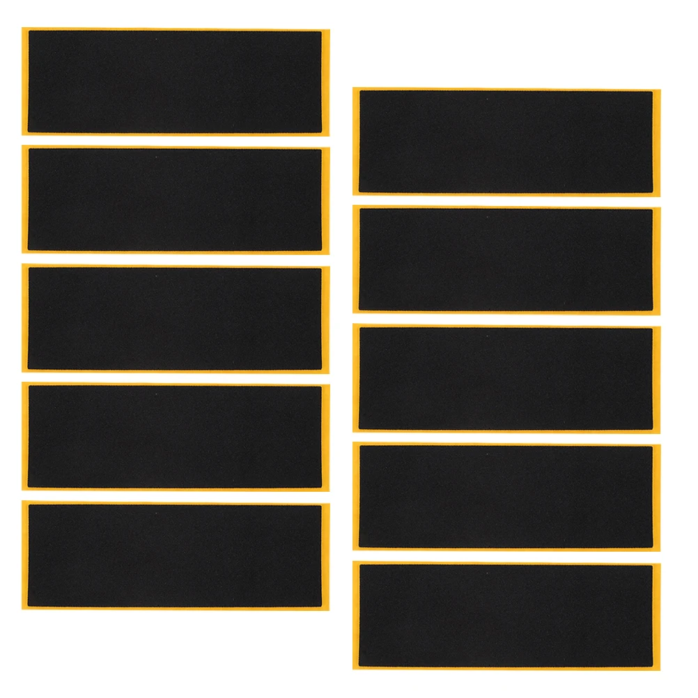 10 قطعة عدم الانزلاق رغوة شريط لحام المضادة للانزلاق الأصابع لوح التزلج اكسسوارات إصبع لوح التزلج قبضة أشرطة نونسليب أشرطة الاصبع