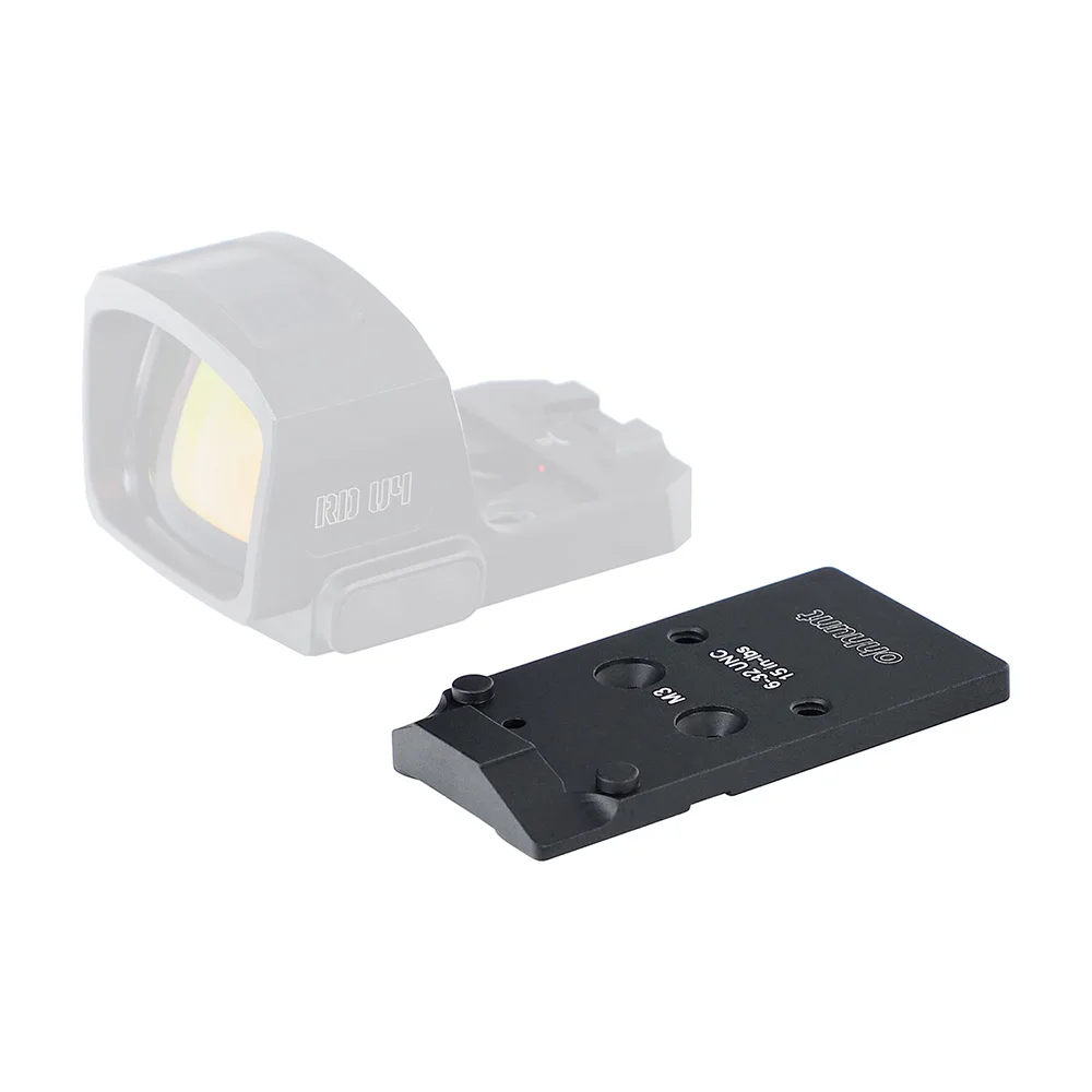 Placa Adaptadora Óptica ohhunt Compatible con CZ Shadow 2 Optic Ready, Compatible con Holosun 407C/507C/508T