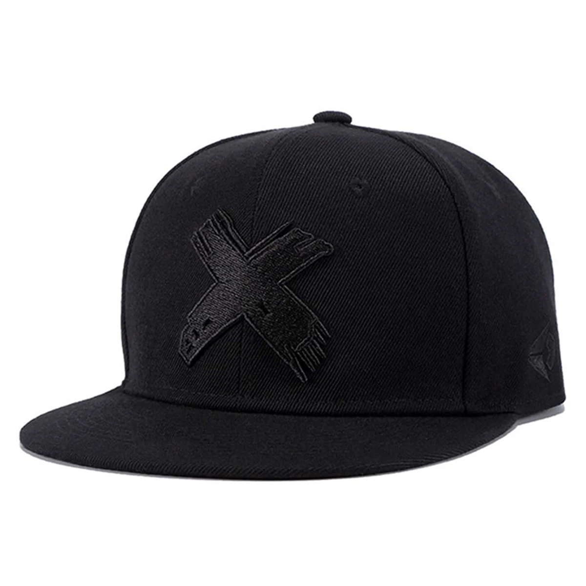 Unisex X Letter Embroidery Hip-hop Hats Spring Autumn Outdoor Adjustable Casual Baseball Caps Sunscreen Hat