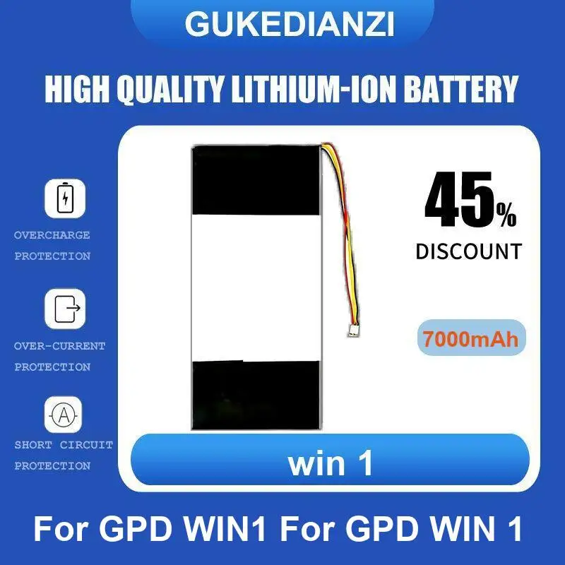 

Аккумулятор для планшета Win 1 для GPD WIN1 для GPD WIN 1, 7000 мАч, высокое качество