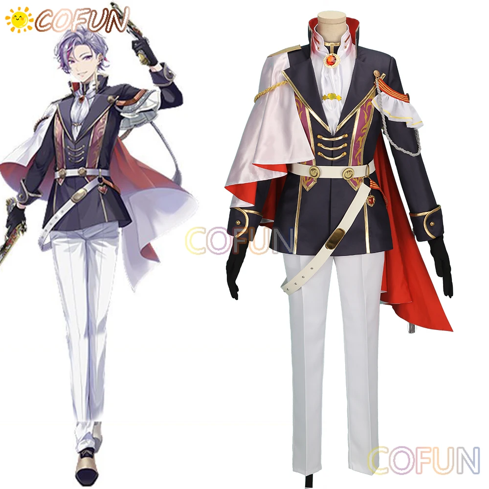 

COFUN [Customized] Anime Fuwa Minato NIJISANJI VTuber Outfit - Handmade Cosplay Costume Halloween Women Men Roleplaying Outfits
