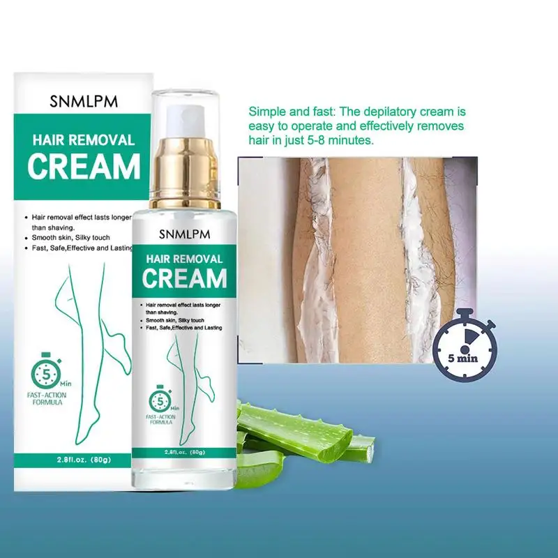 Legs & Bikini Hair Removal Creams Leg & Pubic & Bikini Hair Removal Depilatory Cream Skin Friendly Painless Flawless Hair