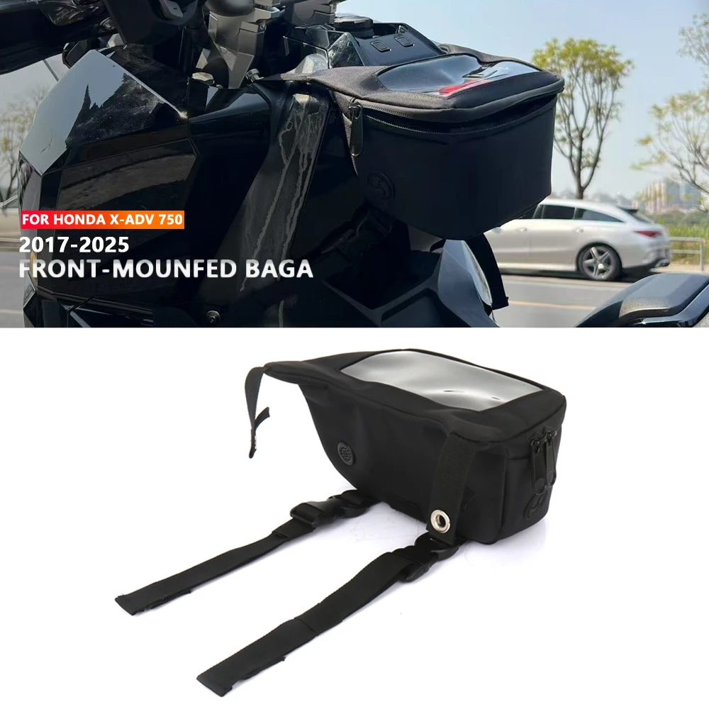 New Motorcycle For Honda  XADV 750 X ADV 750 Scooter Tunnel Tank Bag Front storage bag 2017 2018 2019-2025 storage bag