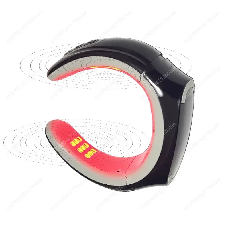 Red and Blue Light Neck Light Moxibustion Instrument Massager 650 Nm Red Light