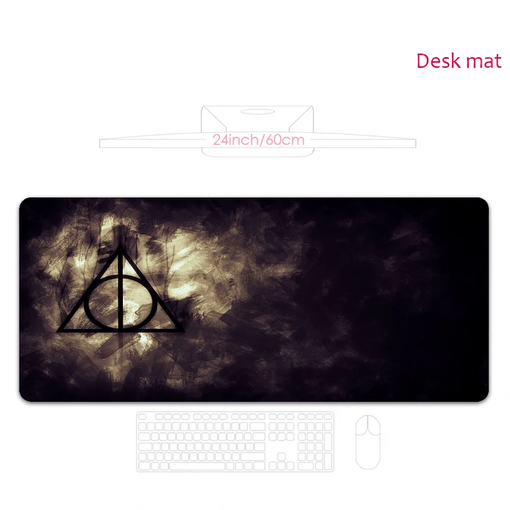 H-harryS Movie Potters Beautiful Mousepad Mouse Mat Desk Mat Large Gaming Accessories Prime Gaming XXL Keyboard Pad