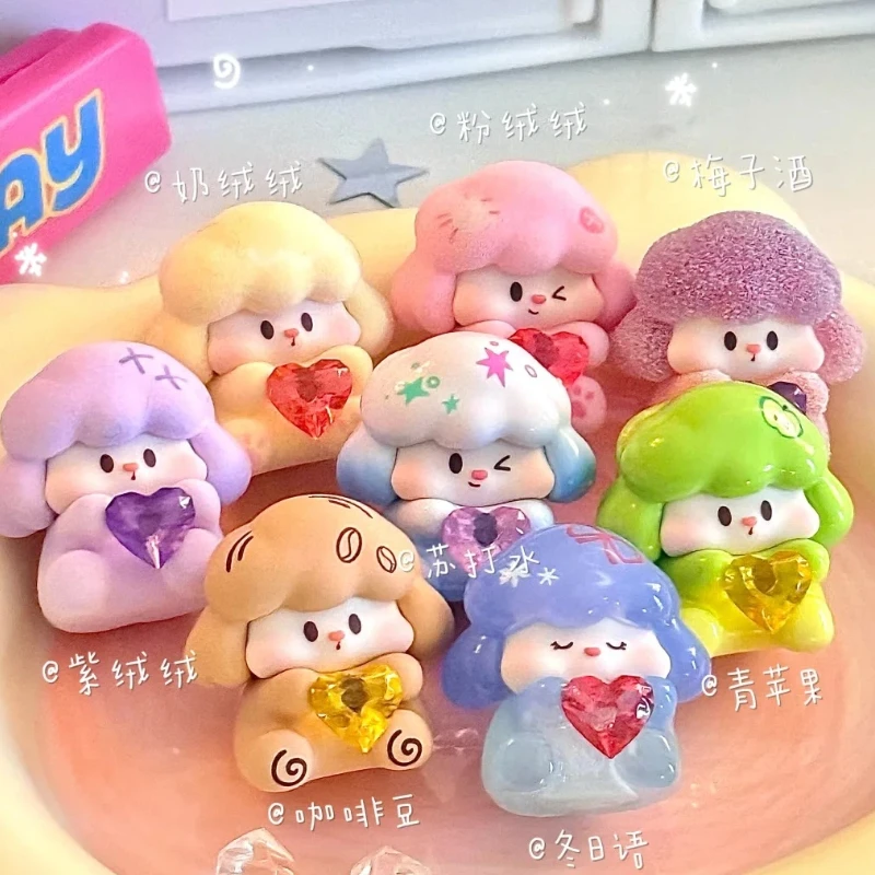 

Оригинальная серия Lovely Buddy, слепая коробка, коллекционные настольные украшения, подарок, модная загадочная коробка, кавайные игрушки, забавные украшения, подарок