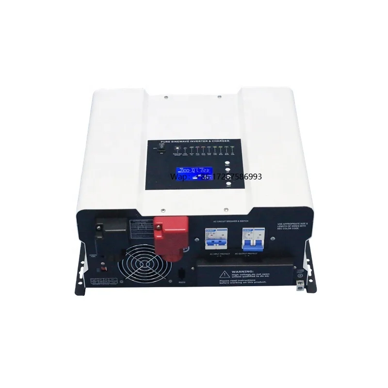 Hot Sale Off-Grid Hybrid Solar Power Frequency Solar Inverter 12kw with Charger