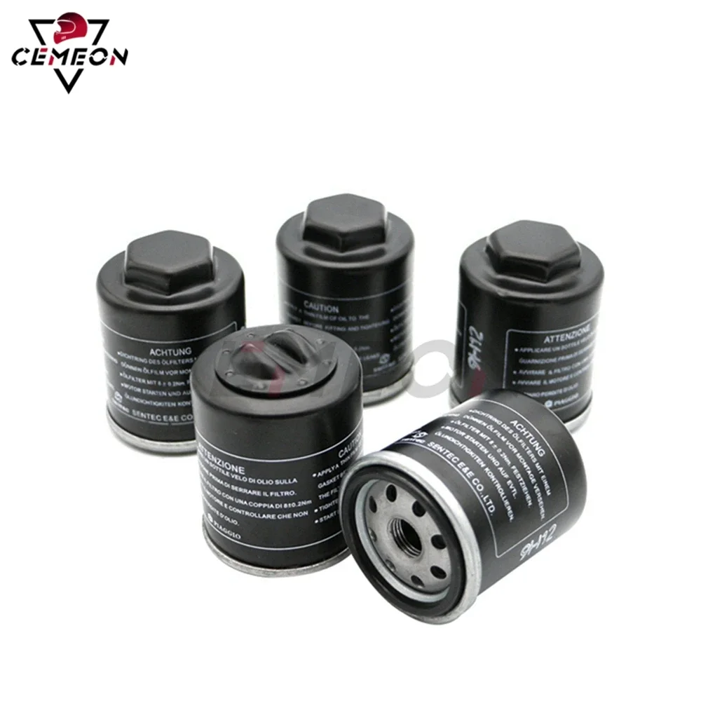 For Piaggio Scooters 125 Typhoon 4T Vespa 946 ET4  GT Granturismo/L/GTS IE ABS E4 Super Supersport  i.e. Motorcycle Oil Filter