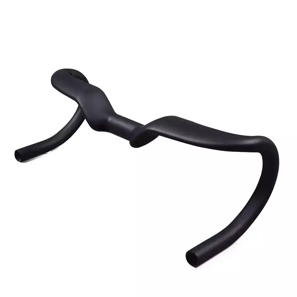 CYCTOUR custom carbon fiber bicycle handlebar cycling drop bar aero carbon racing gravel bike handlebar