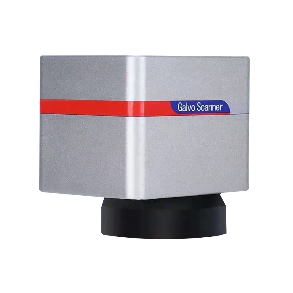 Galvo RC1001 مزدوج النقاط الحمراء الضوء محاذاة المسح Galvo رئيس 1064nm الجلفانومتر الألياف ليزر الماسح الضوئي مع إمدادات الطاقة