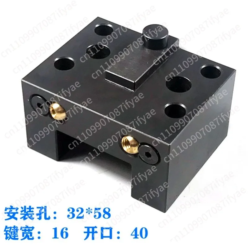 Servo hydraulic turret boring numerical control tool holder inclined rail global end face tool sleeve hole tool holder