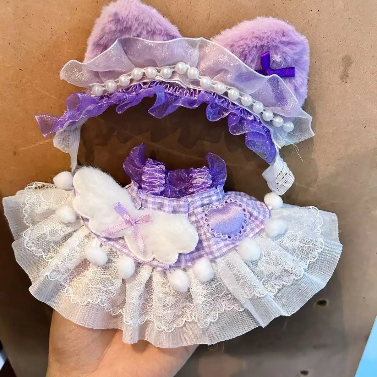 

17cm Cotton Doll's Clothes Lolita Doll Clothes Doll Lolita Dress Fashion Lovely Star LA BUBU Doll Clothes Toy Accessories