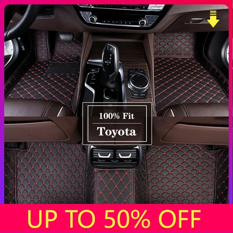 Custom Leather Car Floor Mats For Chery Tiggo 7 Pro 8 Pro Auto Carpet Rugs Foot Pads Parts Interior Details Accessories