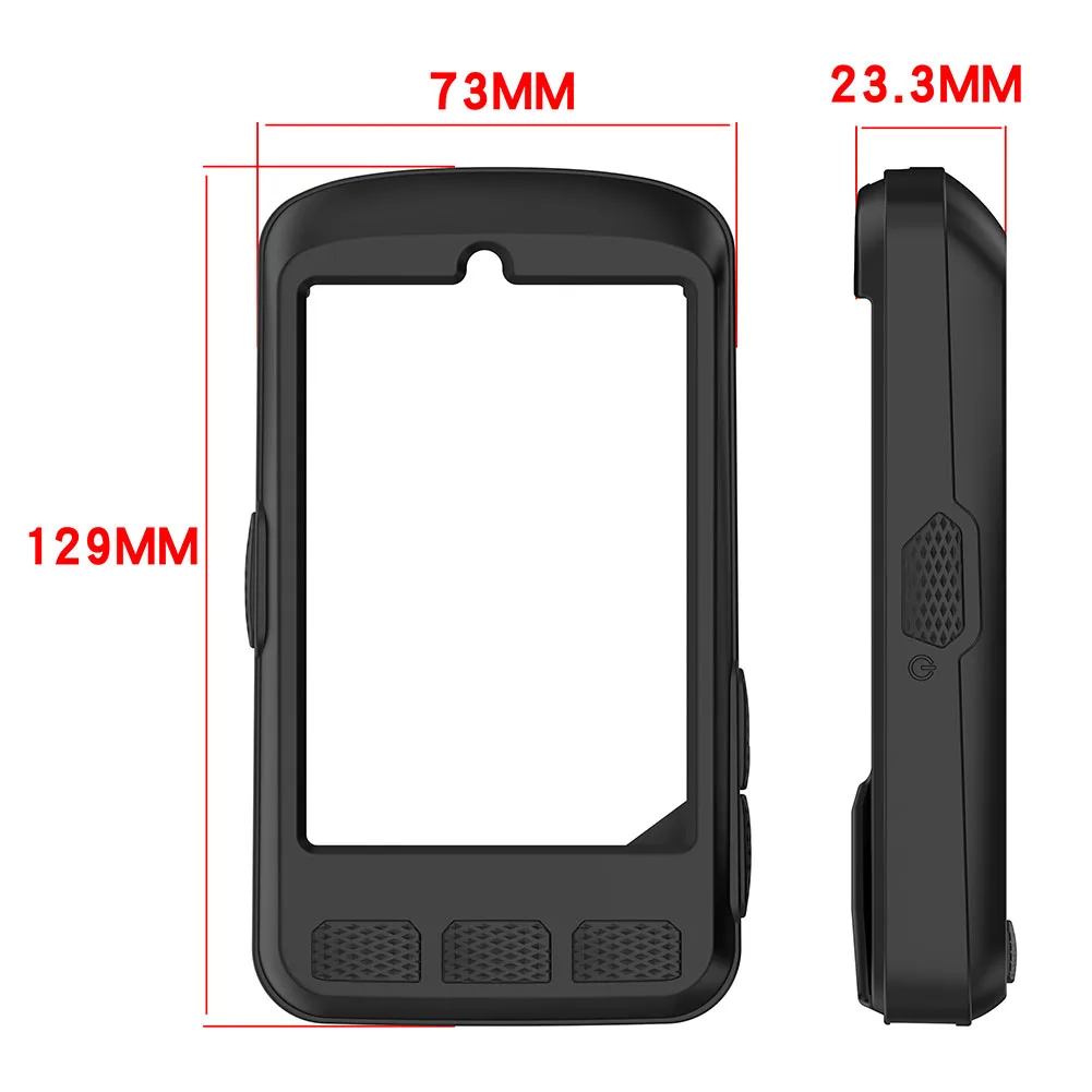 Ultra-Thin Silicone Protective Case Code Table Silicone Cover For Wahoo ELEMNT-ACE Shockproof Protection Cover 13x7x2CM