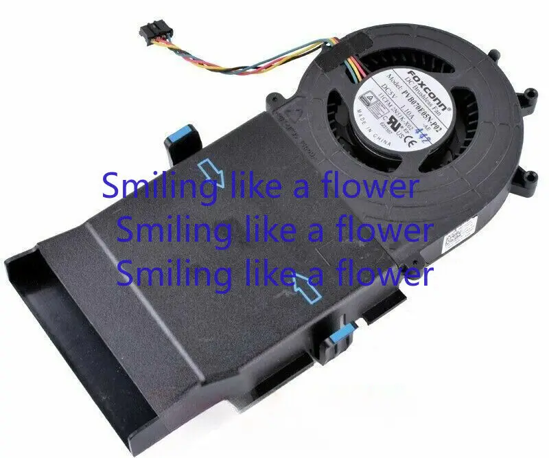 For FOXCONN PVB070E05N-P02 5V 1.10A 4-wire All-in-one CPU Graphics Cooling Fan