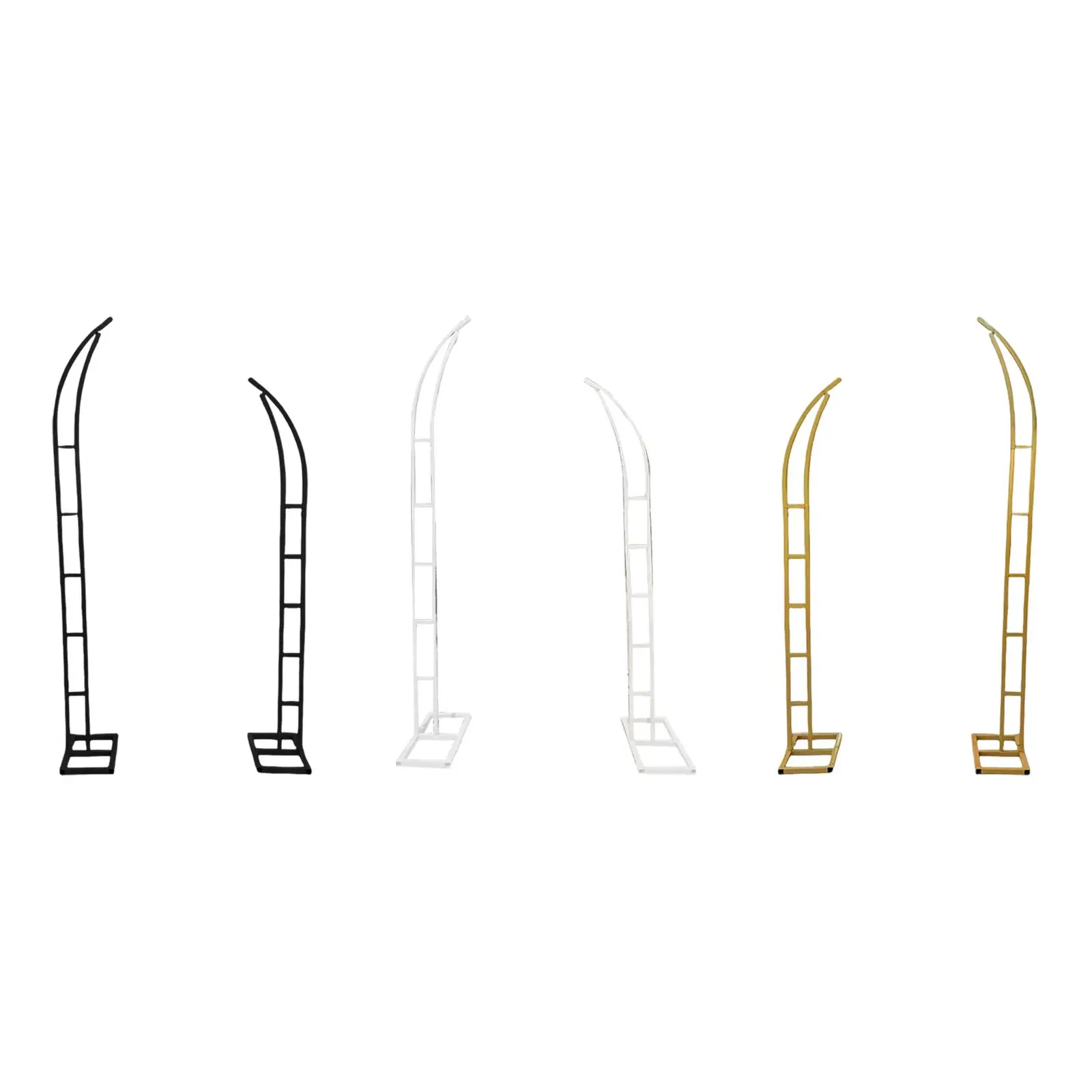 

Набор из двух двойной свадебной арки, 5,9 + 6,9 фута, универсальная подставка для фона