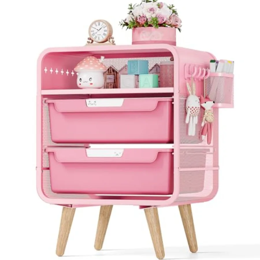 

Nightstand, Cute End Table with Storage Drawer, Nightstand for Bedroom Furniture, Bedside Table Small Desk Coffee Table for Liv