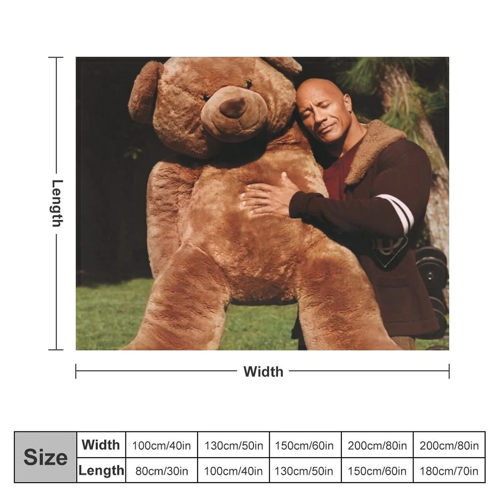 the rock n bear Throw Blanket blankets and throws Loose Polar Blankets