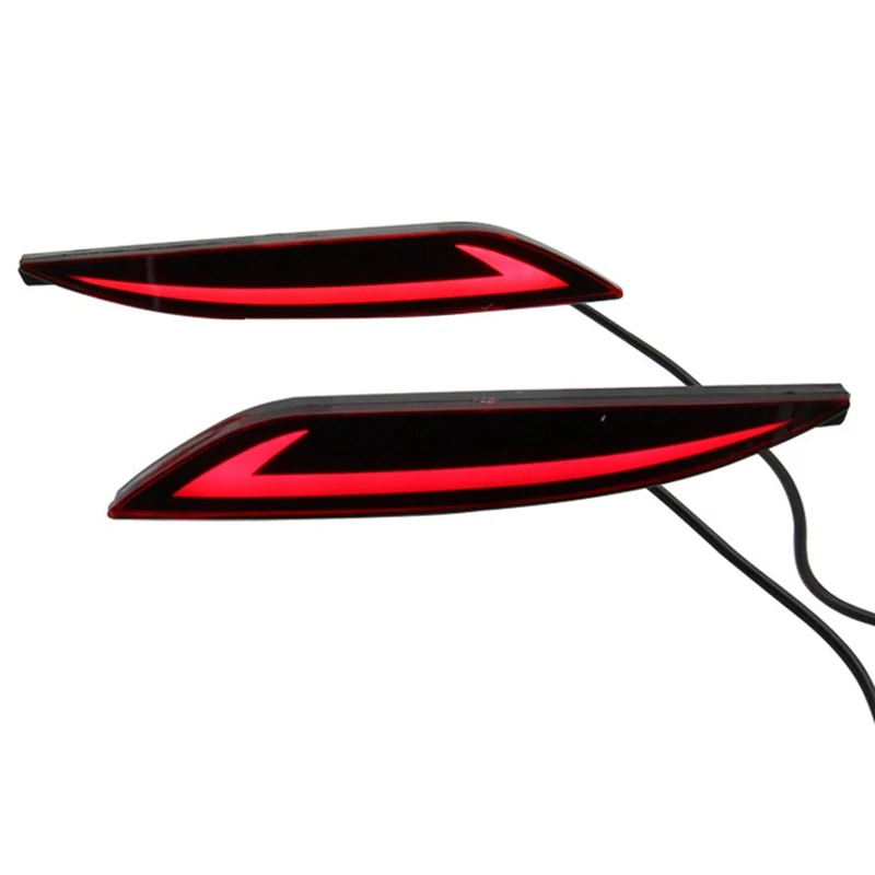 Car Rear Bumper Reflector Brake Light Turn Signal Fog Lamp Parts Accessories For Hyundai Sonata 8 2010 2011 2012 2013 2014 2015