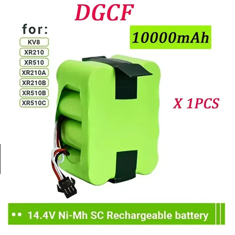 

NEW Ni-MH SC Rechargeable 14.4V Battery for KV8 XR210 XR210A XR210B XR510B XR510C Vacuum Cleaner Sweeping Robot