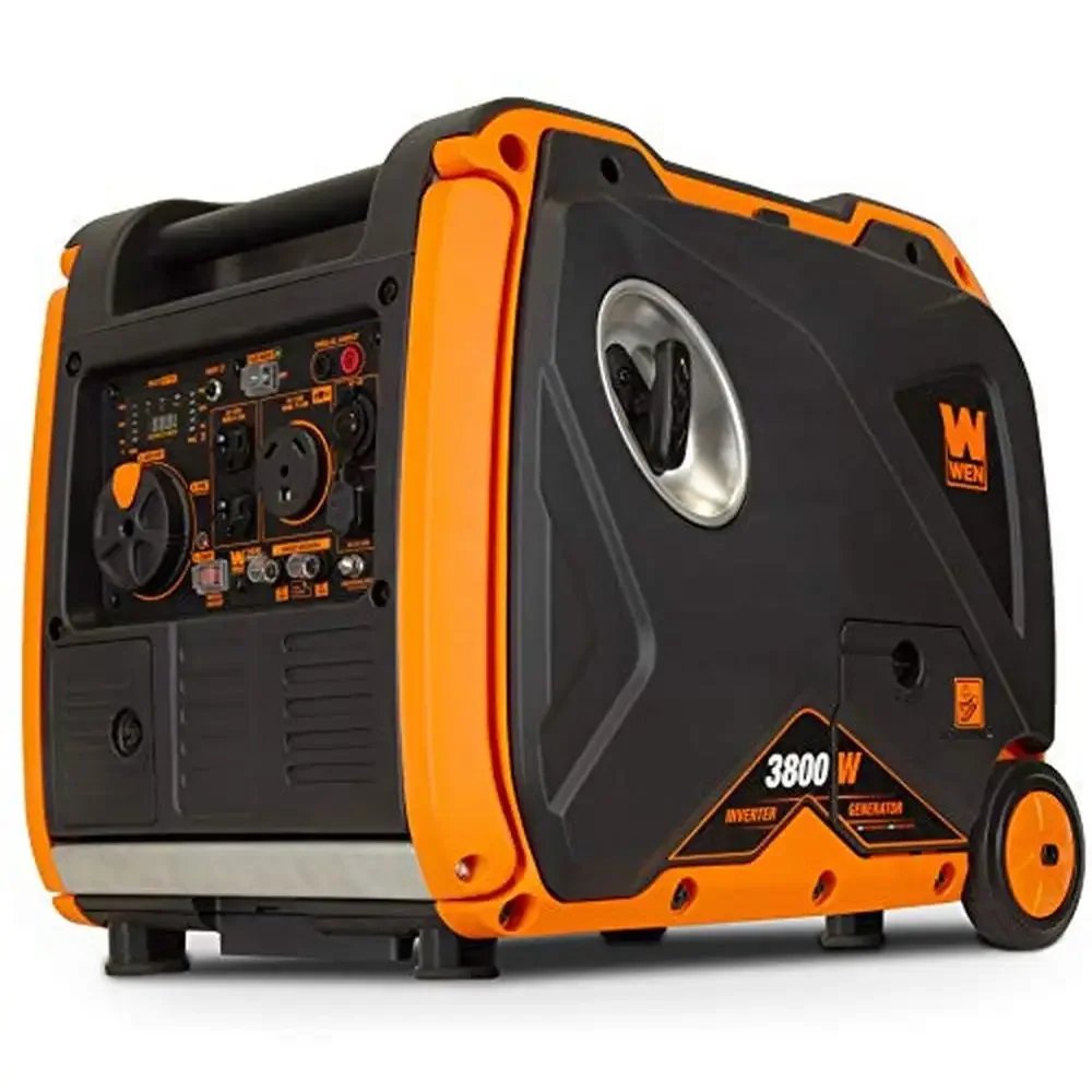 Electric Start Inverter Generator 3800W Portable Super Quiet RV-Ready Fuel Shut-Off