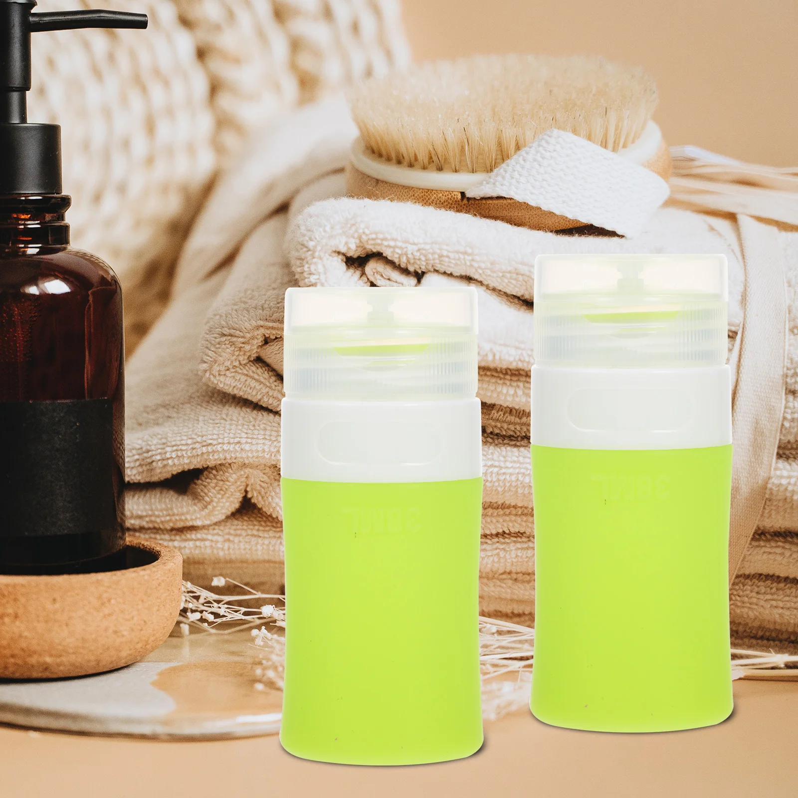 

Reusable Travel Lotion Cream Container Shampoo Refillable Portable Emulsion Storage Cosmetics Sample Empty