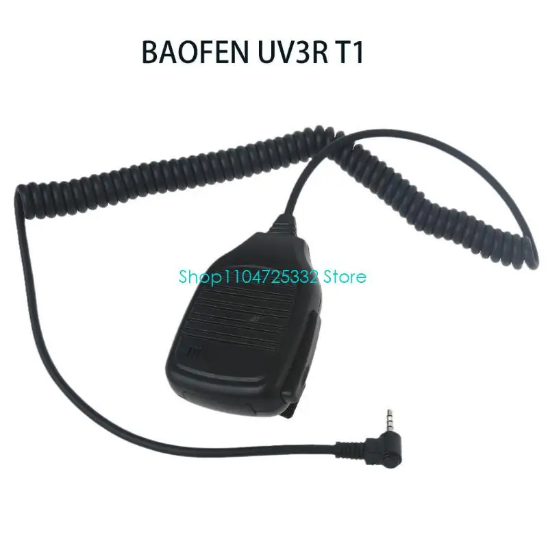P5EA 3.5MM Hand Microphone Original Baofeng Mic Accessories For Walkie-talkie BAOFEN UV3R T1