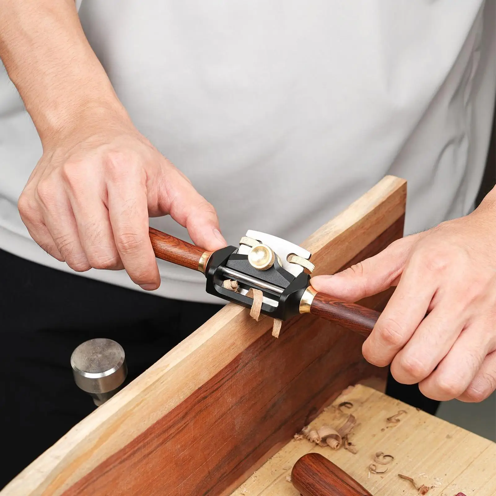 Raboteuse à main pour blocs de bois, avions pour le travail du bois, lissage, outils artisanaux pour tâches de charpentier, projets d'artisanat