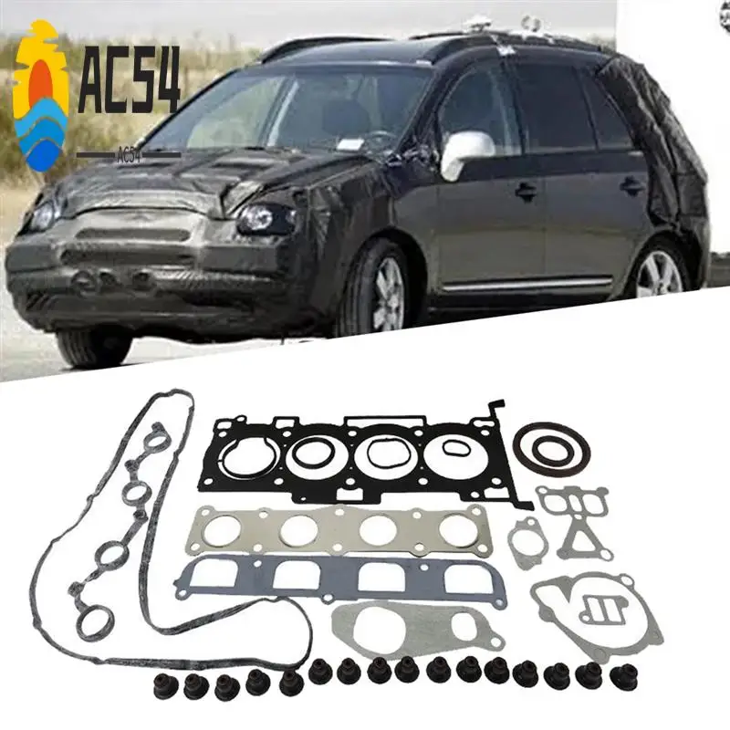 

AC54-G4FJ Комплект уплотнений двигателя 20910-25A01 для Kia Carens 2007-2012, прокладка коллектора, ремонтный комплект уплотнений распределительного вала 2091025A01