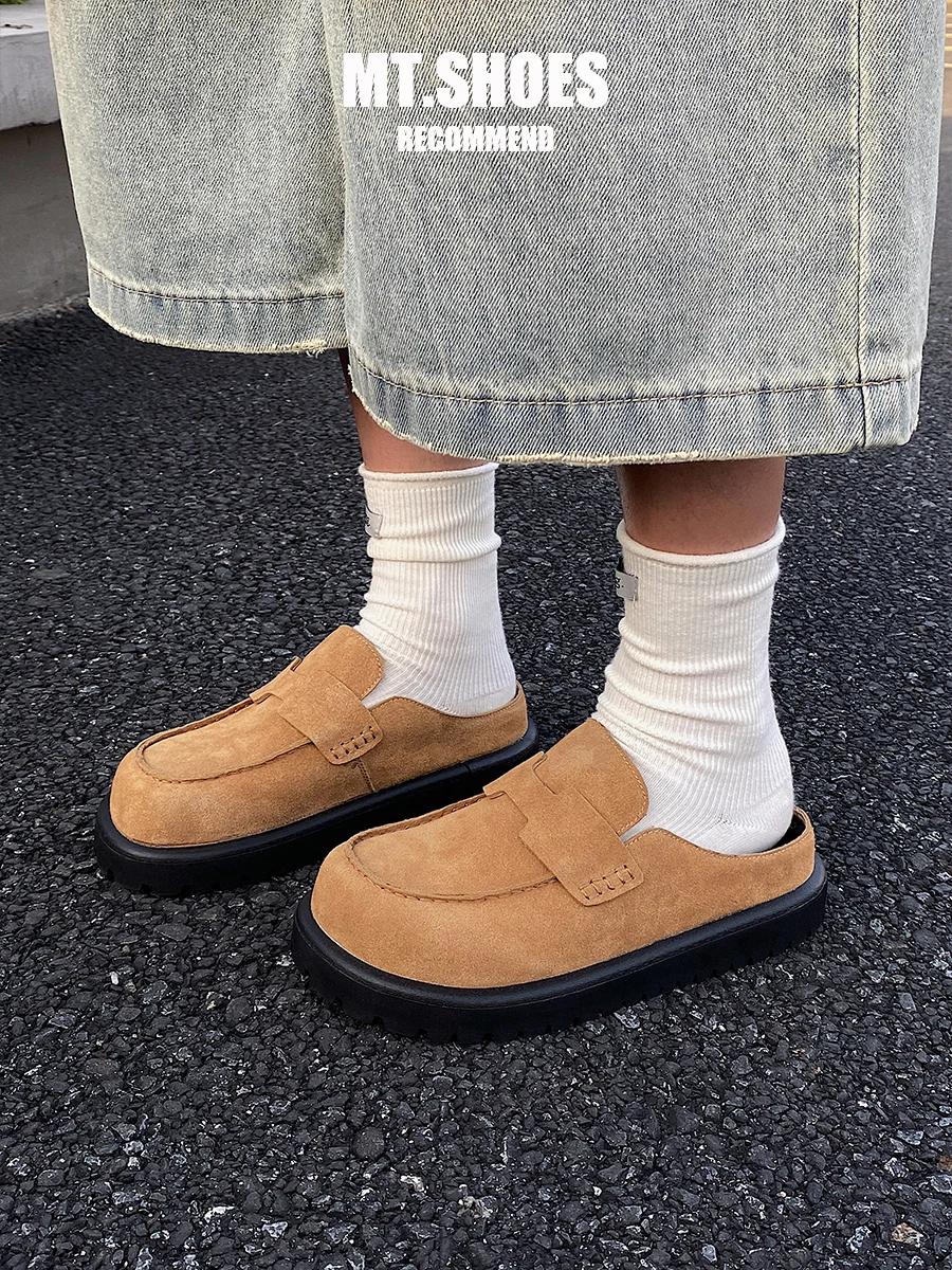 

Мужские летние мокасины из натуральной кожи, новые, модные, с перфорацией, дышащие, на резиновой подошве