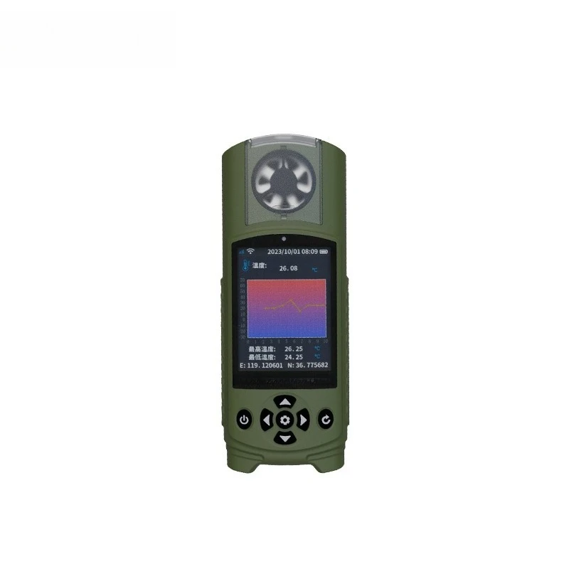

Wearable handheld weather meter, handheld weather station, pocket handheld weather meter