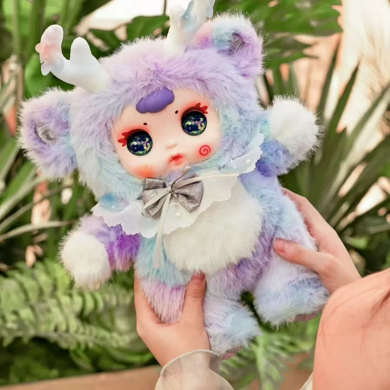 MM Milch Süßigkeiten Stehende Haltung 400% Plüsch Puppe Serie Blind Box Kawaii Desktop Ornamente Mystery Box Sammeln Spielzeug Weihnachten Geschenk