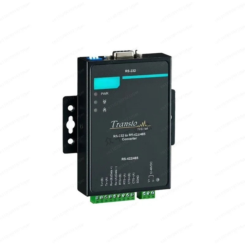 TCC-100I Industrial RS-232 to RS-422/485 Converter, High Speed Serial Port Optically Isolated Communication Module