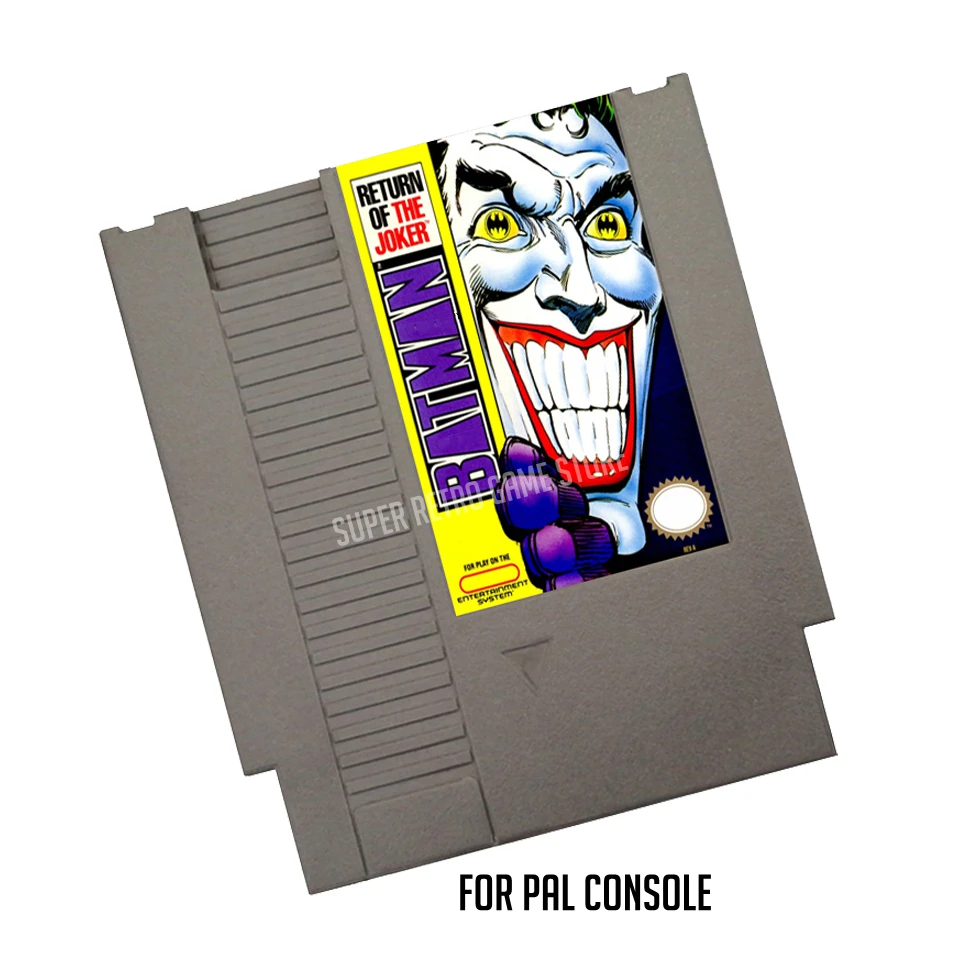 Batm@n Return of The Joker Game Cartridge for NES Console 72Pins 8 Bit Video Game Cartridge