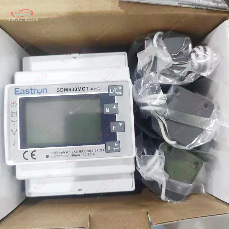 이스트론 SDM630-모드버스 V2 이스트론 SDM630MCT V2 모델 태양광 시스템 전기 스마트 미터