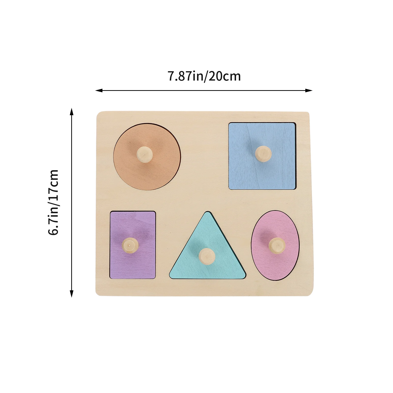 1Set Form Peg Puzzle Bord Farbige Formen Holz Lernen Spielzeug Frühen Kind Bildung Gehirn Logik Entwicklung Passenden