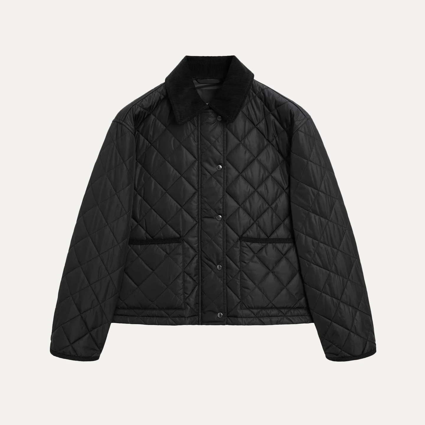 Chaleco Jaet de algodón para mujer, ropa de otoño, cuello de pana a cuadros, longitud ortopé, cierre de un solo botón, Color puro, novedad de 2025