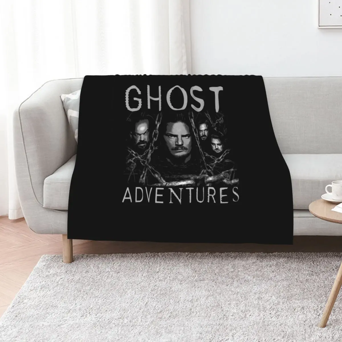 Retro Vintage Ghost Adventures Gift For Everyone Throw Blanket Extra Large Throw Multi-Purpose Large Kid'S Softest Blankets