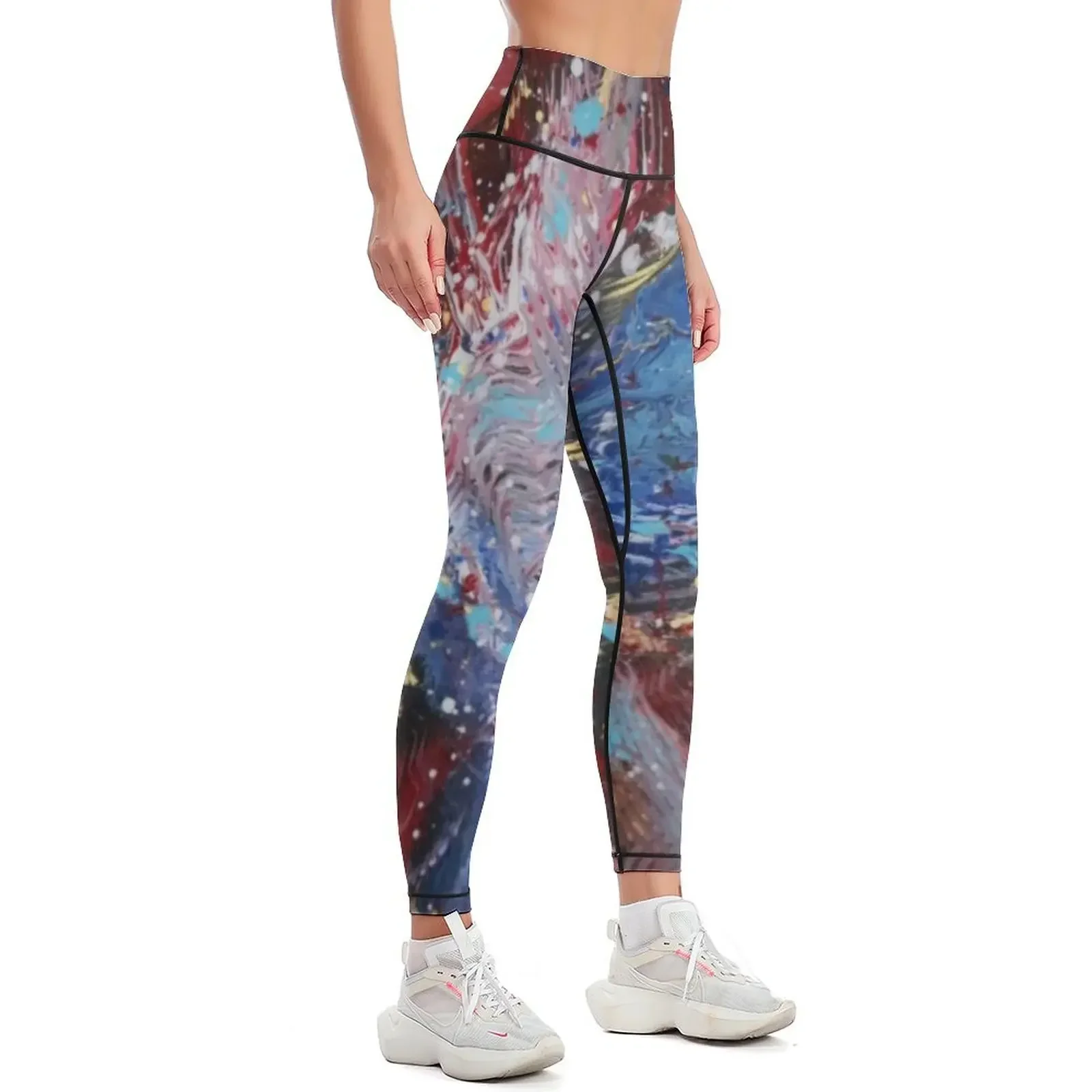 Cosmic Explosion 2 Leggings exercise clothing for Sweatpants Fitness clothing sport pants Womens Leggings