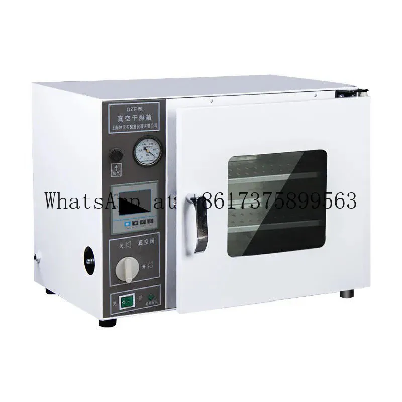 600W Digital Display Double Chamber Vacuum Drying Oven Small Industrial Food Drying Machine for Laboratory Research