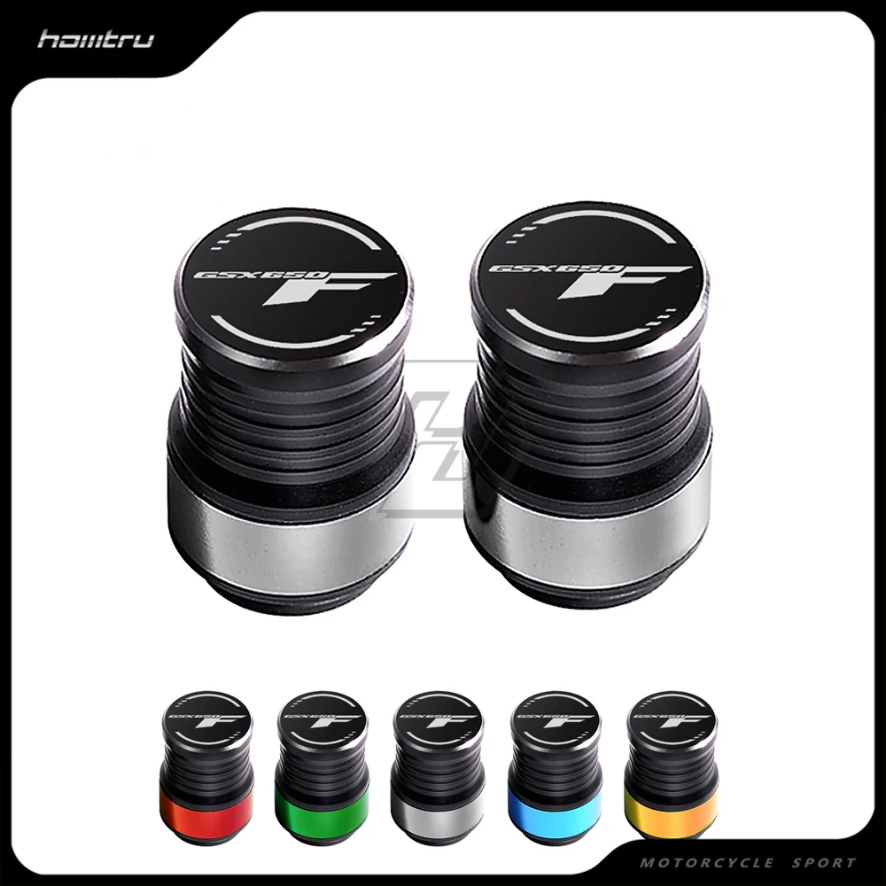 Motorcycle Accessories Wheel Tire Valve Caps Covers Case for Suzuki GSX650F GSX 650F Rim