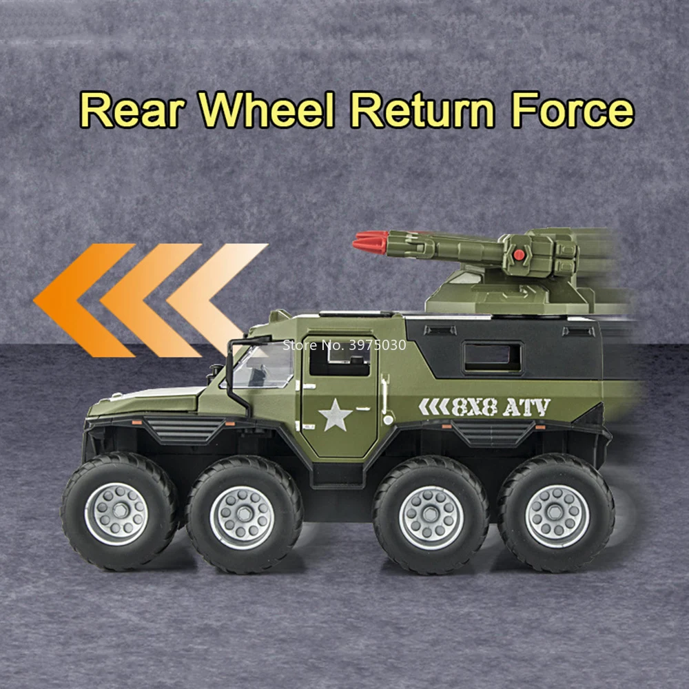 1:32 Avtoros Schamane Modelle Spielzeug Autos Legierung Druckguss Rad Zurückziehen Miniatur Polizei Auto Licht Sound Fahrzeuge Kinder Festival Geschenke