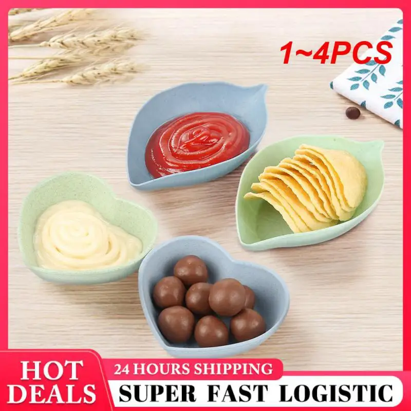 1~4PCS Kitchen Utensil Durable Practical Creative Tableware Dipping Sauce Food Presentation Top-rated Tableware Unique Design