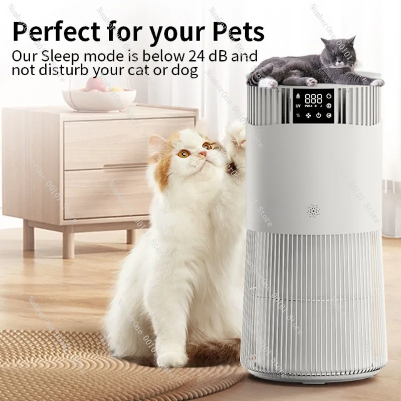 PJ11 Household Pet Air Purifier WiFi Smart Control Formaldehyde Removal PM2.5 Odor Removal Air Purifier