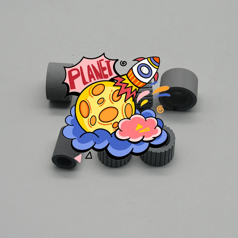 

1X L2755-60001 L2756A Roller Replacement Kit Tire Rubber for HP ScanJet Enterprise Flow 5000 s4 / 7000 s3 / 3000 s3